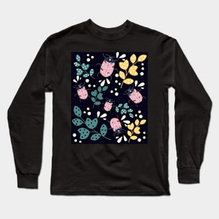 Magical bugs garden Long Sleeve T-Shirt